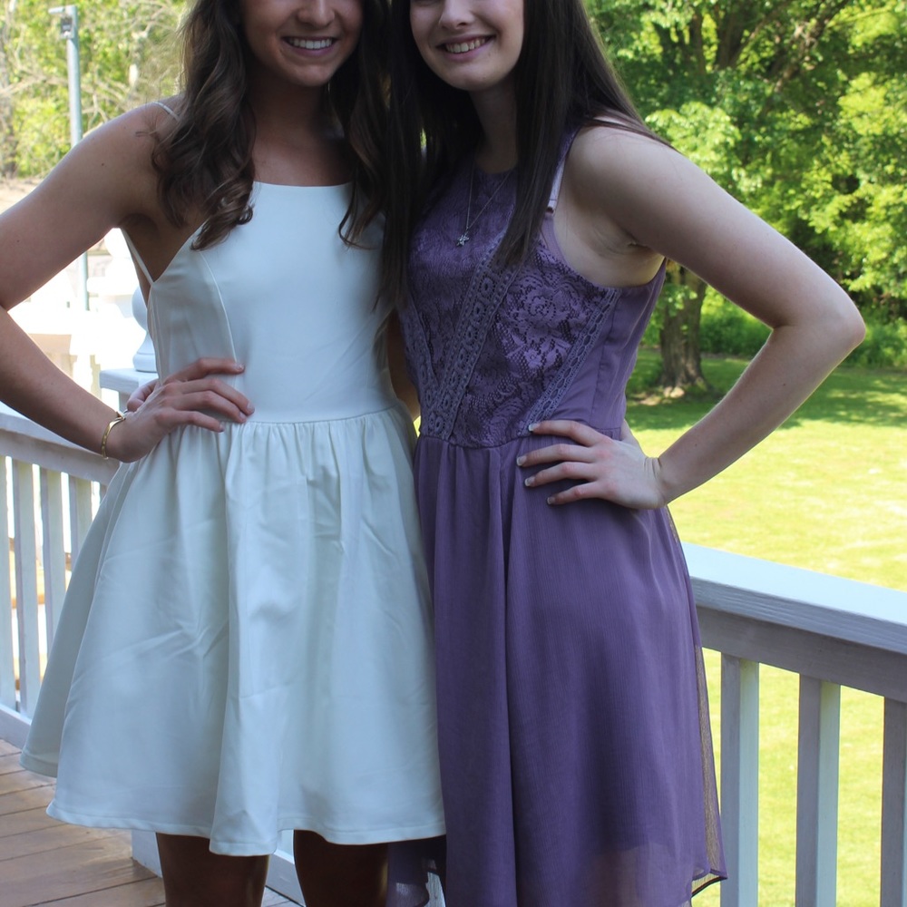 Lulus little white dress